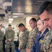 11th MEU Celebrates Hospital Corps Birthday aboard USS John P. Murtha