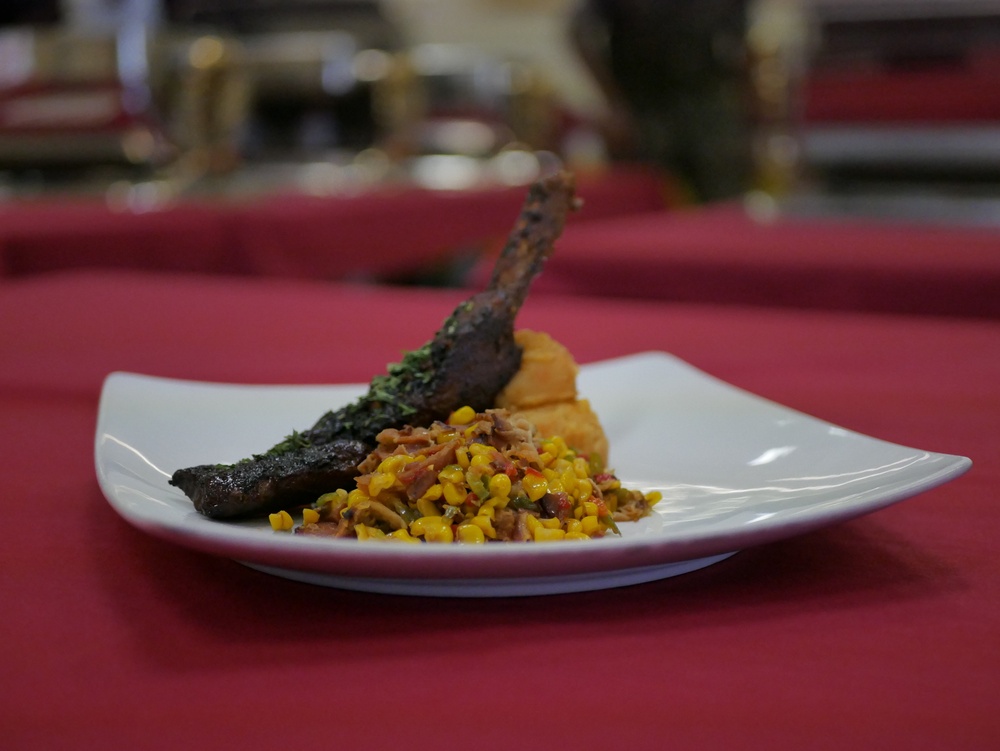 Marine food service specialists turn up the heat for cooking competition