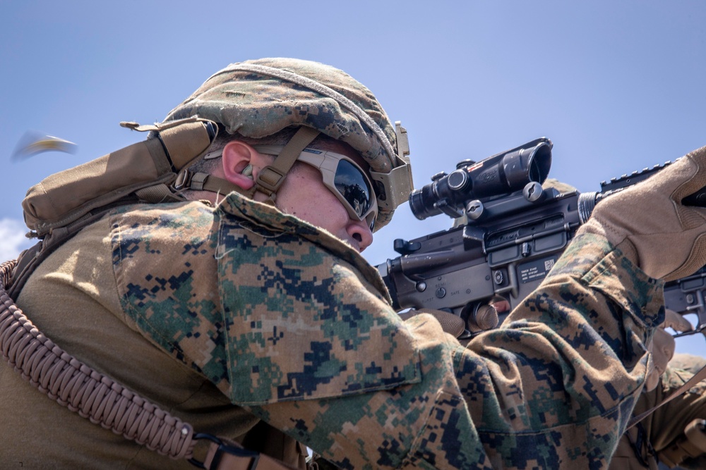 11th MEU CMP Range aboard the USS John P. Murtha