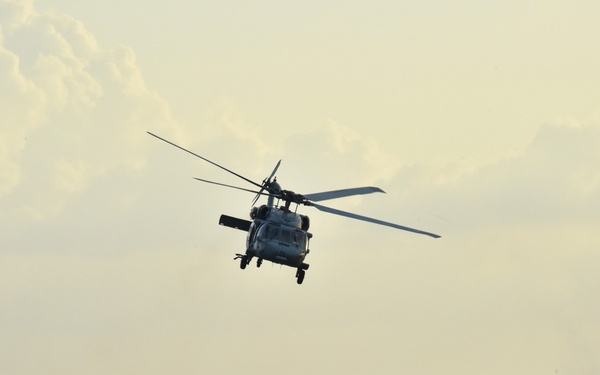 Helo casts at NAS Key West