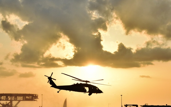 Helo casts at NAS Key West