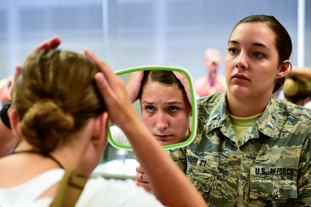U.S. Air Force Academy In Processing Day