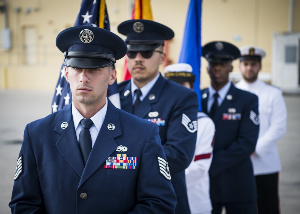 725th AMS Change of Command