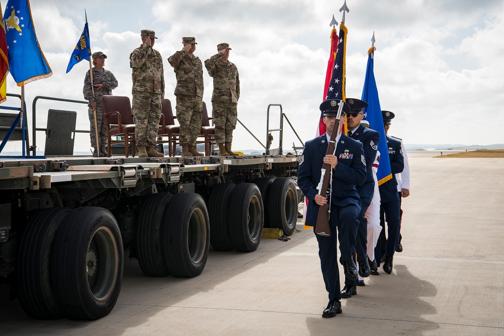 725th AMS Change of Command