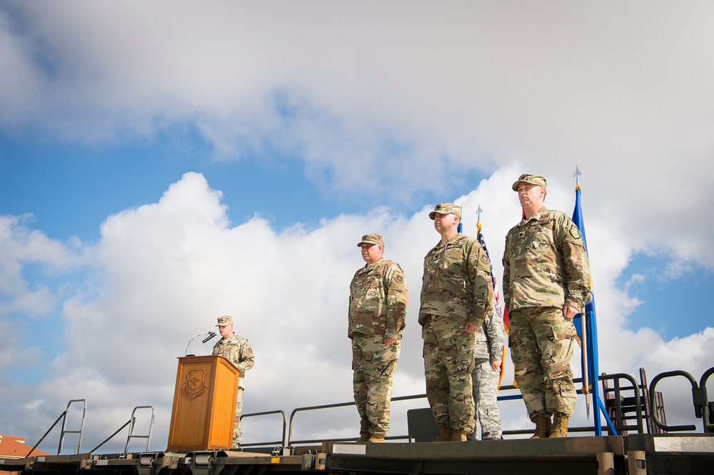 725th AMS Change of Command