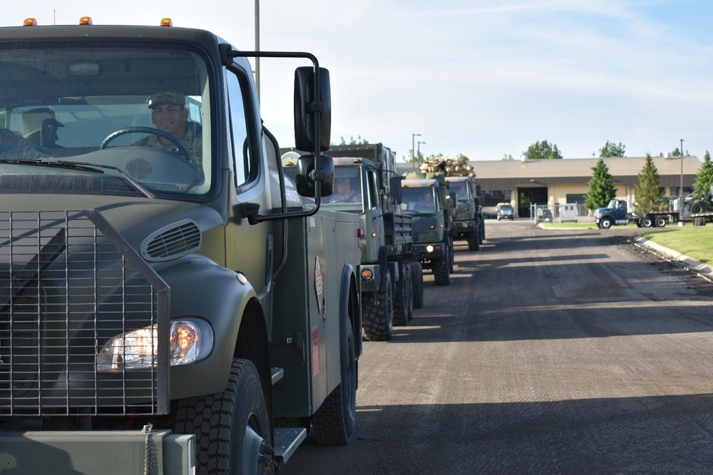 242nd Combat Communication Squadron trains in Idaho