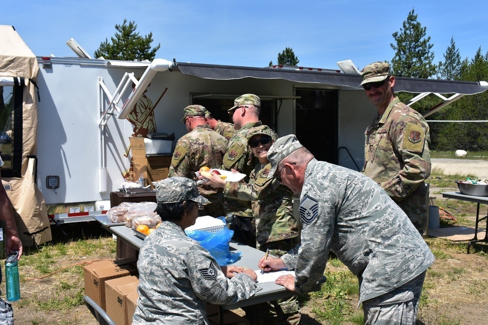 242nd Combat Communications Squadron trains in Idaho