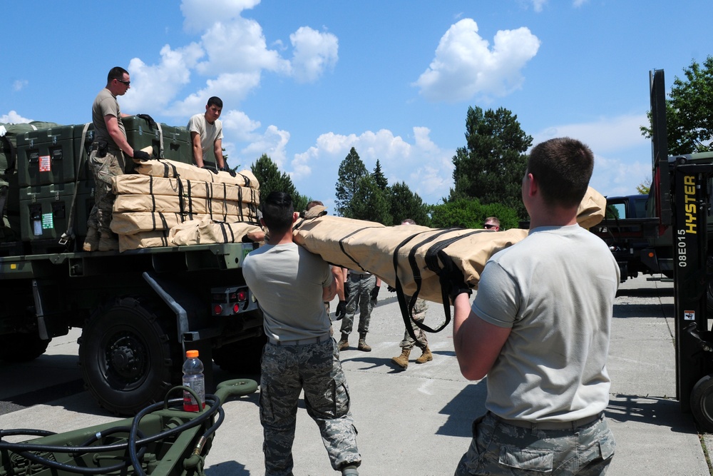 242nd Combat Communications Squadron trains in Idaho