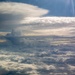 Storm clouds over the Gulf of Mexico