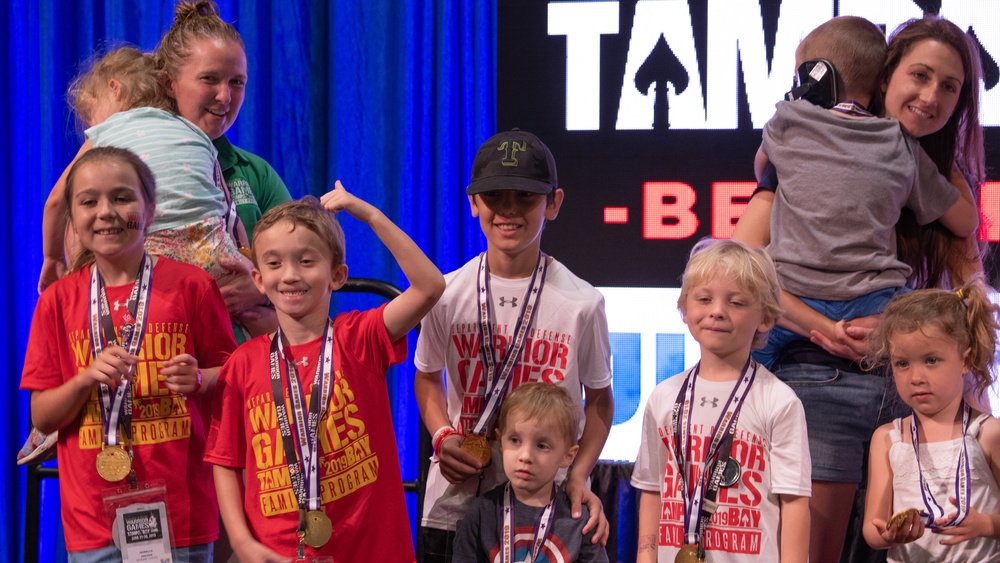 2019 DoD Warrior Games Kids Medals
