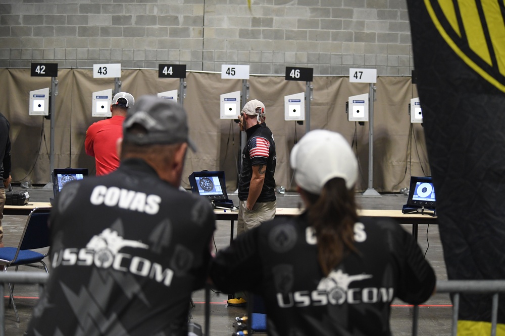 SOCOM member medals in shooting competition at the Warrior Games