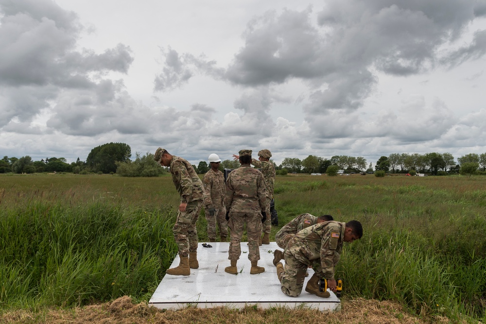 Moody engineers build bridges for D-Day 75