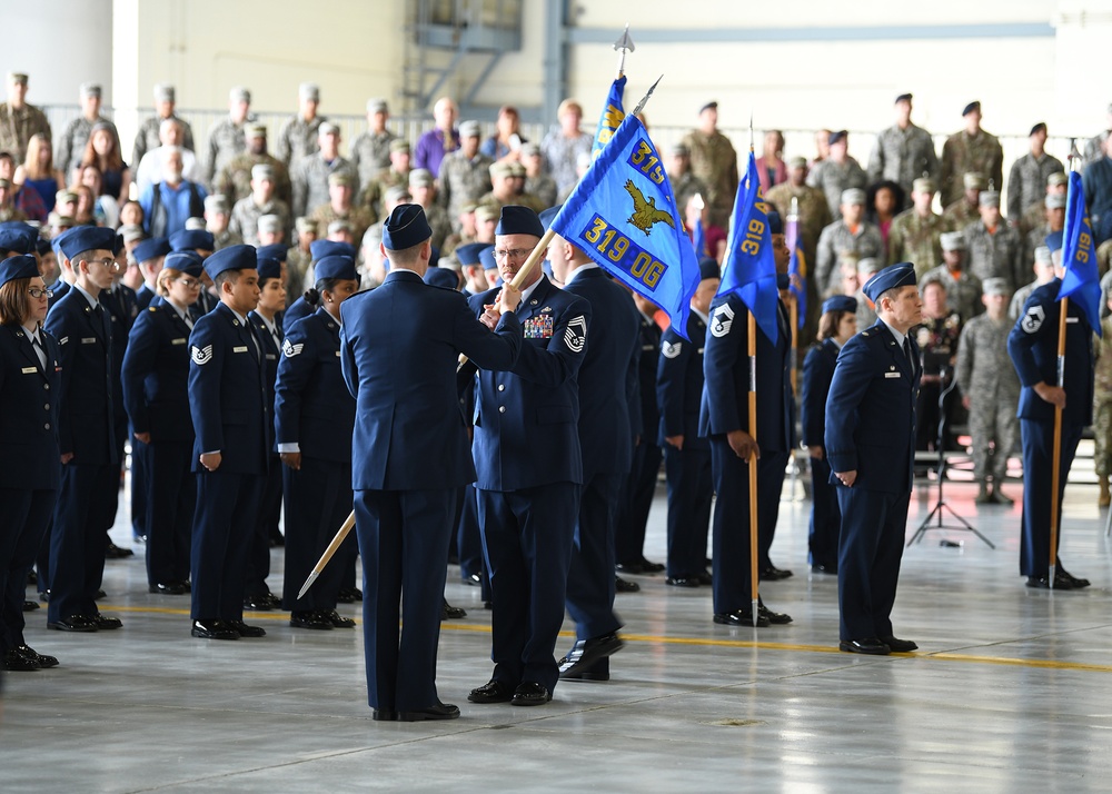319th Air Base Wing Redesignates as 319th Reconnaissance Wing