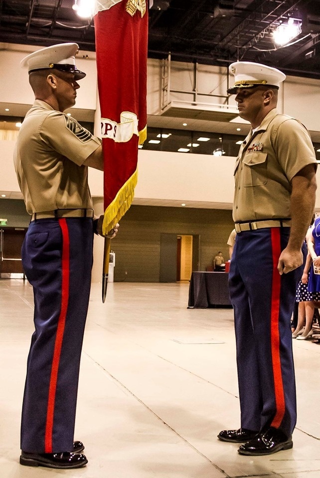 Montgomery Marines welcome new commanding officer