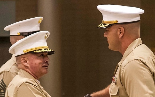 Montgomery Marines welcome new commanding officer