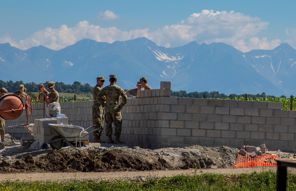 West Virginia Army National Guard Engineers train in Romania