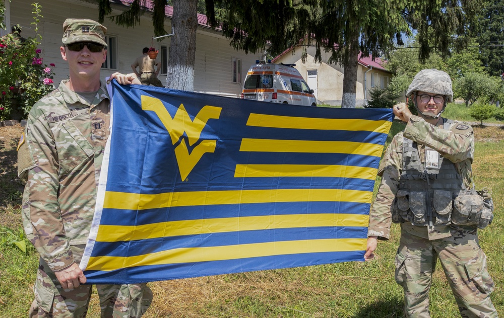 West Virginia Army National Guard Engineers train in Romania
