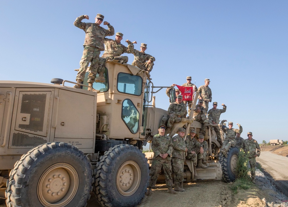 West Virginia Army National Guard Engineers train in Romania