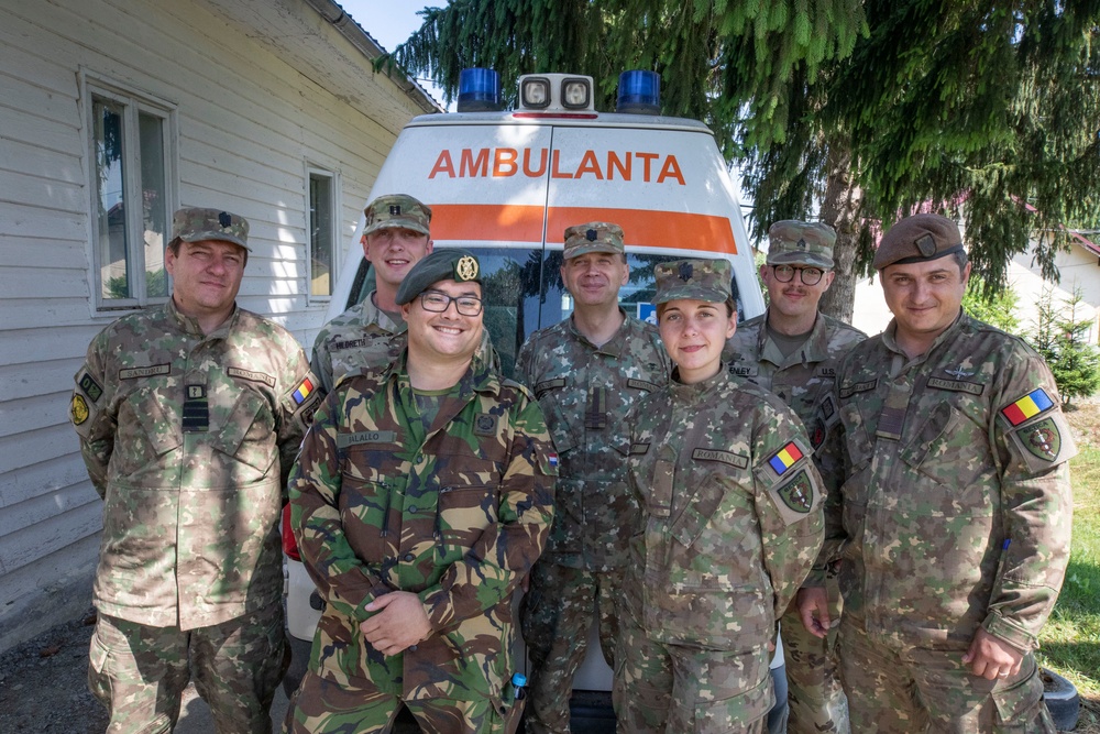 West Virginia Army National Guard Engineers train in Romania