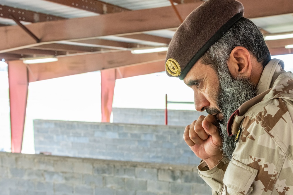 Qatar National Service Academy members tour OTS training course