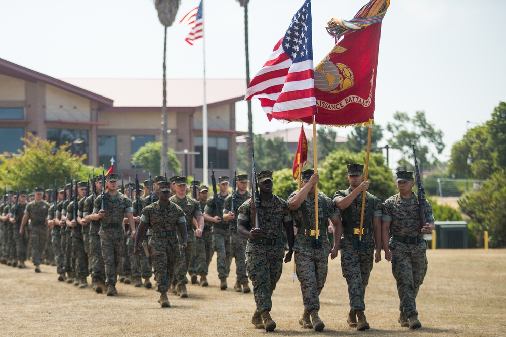 1st Reconnaissance Battalion Relief and Appointment