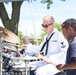Navy Band Great Lakes Performs Outside Rock Island Public Library During Quad Cities Navy Week
