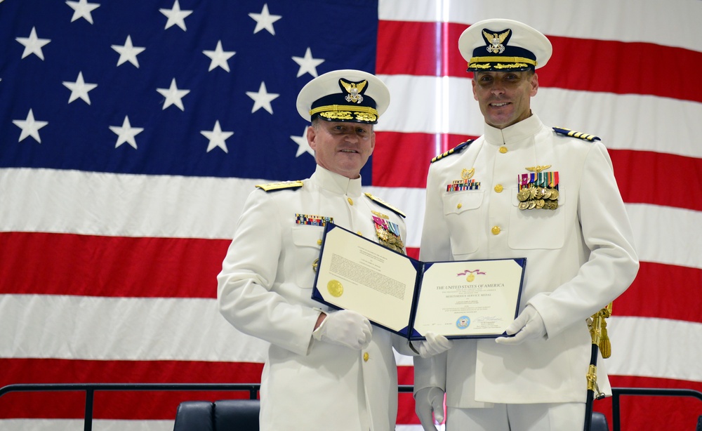 Air Station Houston holds change of command ceremony in Houston, Texas