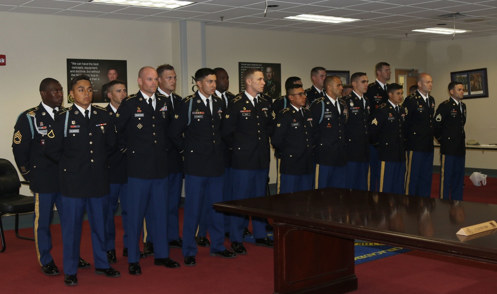 III Corps Best Warrior Competition Board