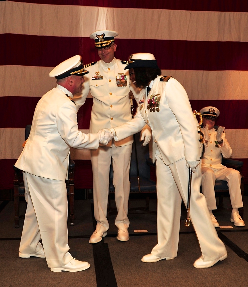 Marine Safety Unit Chicago Change of Command ceremony