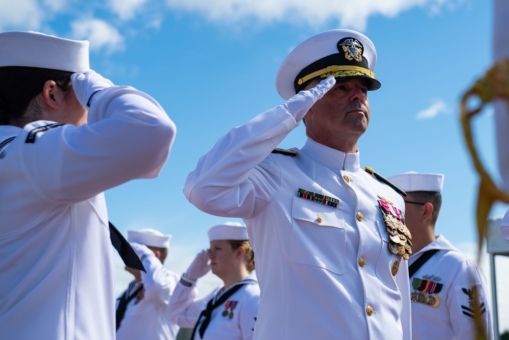 NAVMAG Indian Island Welcomes New Commander