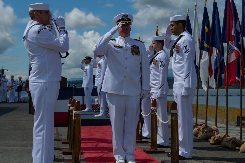 NAVMAG Indian Island Welcomes New Commander