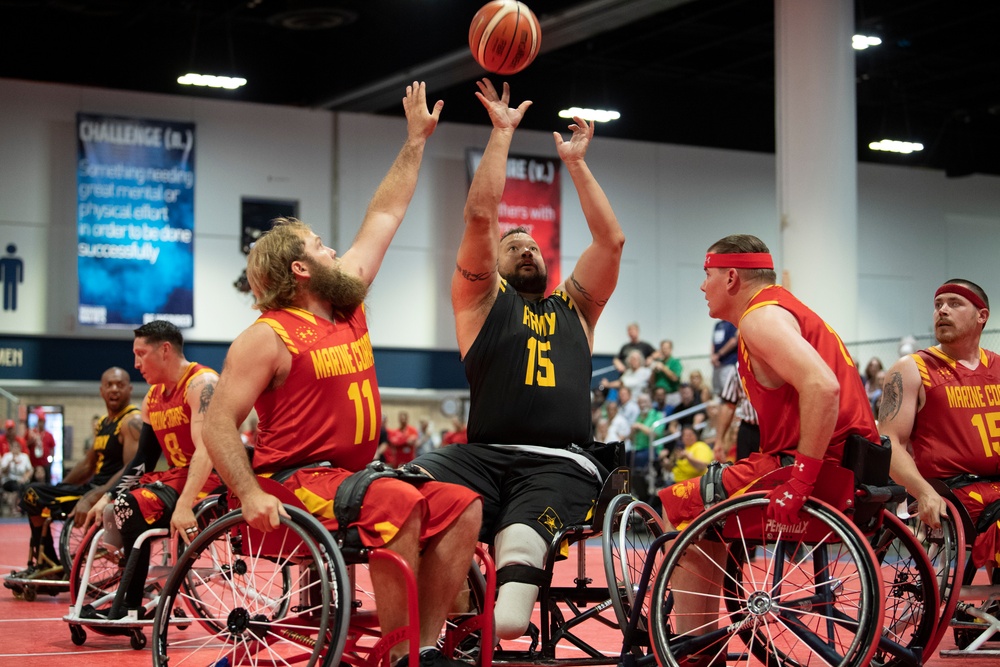 2019 DoD Warrior Games Wheelchair Basketball Bronze