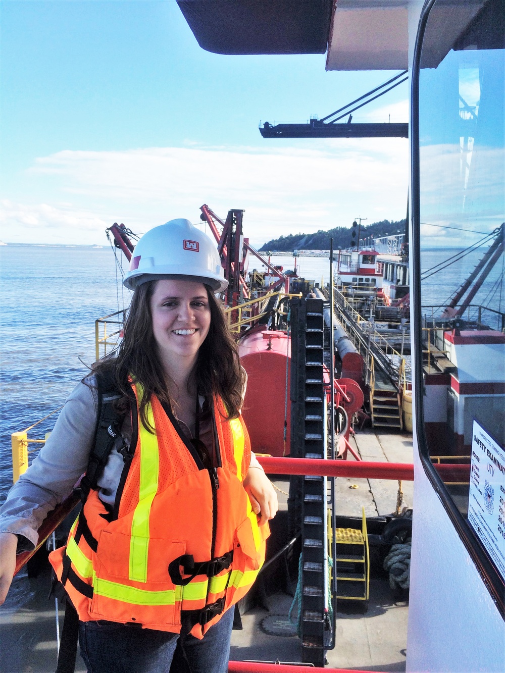 Lauren Oliver dredging at Port of Alaska