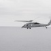 MH-60S Sea Hawk Helicopter Flies By Nimitz