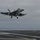 E/A -18G Growler Lands On Nimitz Flight Deck