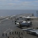 Aircraft Takes Off Of Nimitz