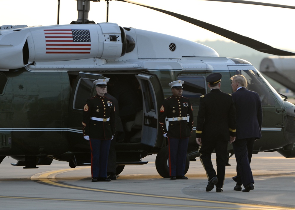 President Trump visits South Korea