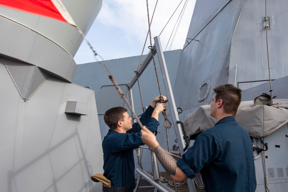 USS John P. Murtha Watchstanding &amp; Maintenance