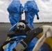 31st MEU CBRN Marines conduct contingency drill at Sam Hill Airfield