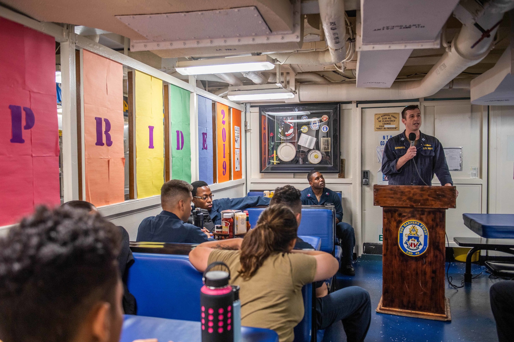 Images - USS Harpers Ferry Celebrates Lesbian, Gay, Bisexual and  Transgender Pride Month [Image 5 of 7] - DVIDS