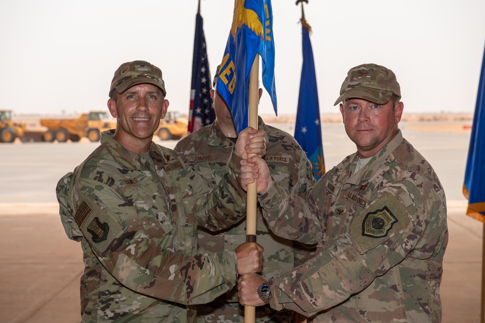 409th Air Expeditionary Group Change of Command 2019