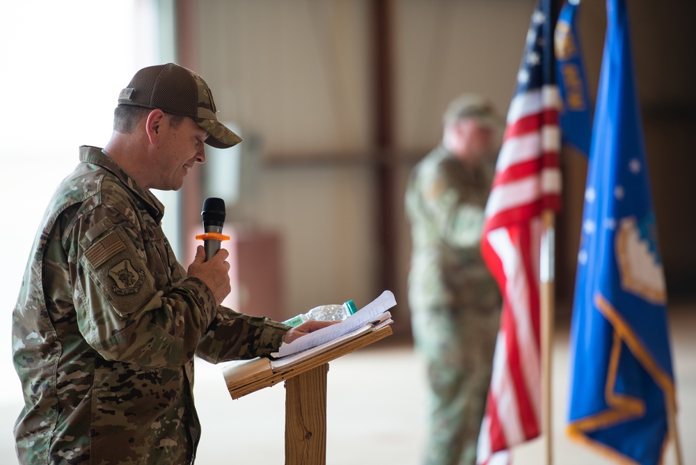 409th Air Expeditionary Group Change of Command 2019