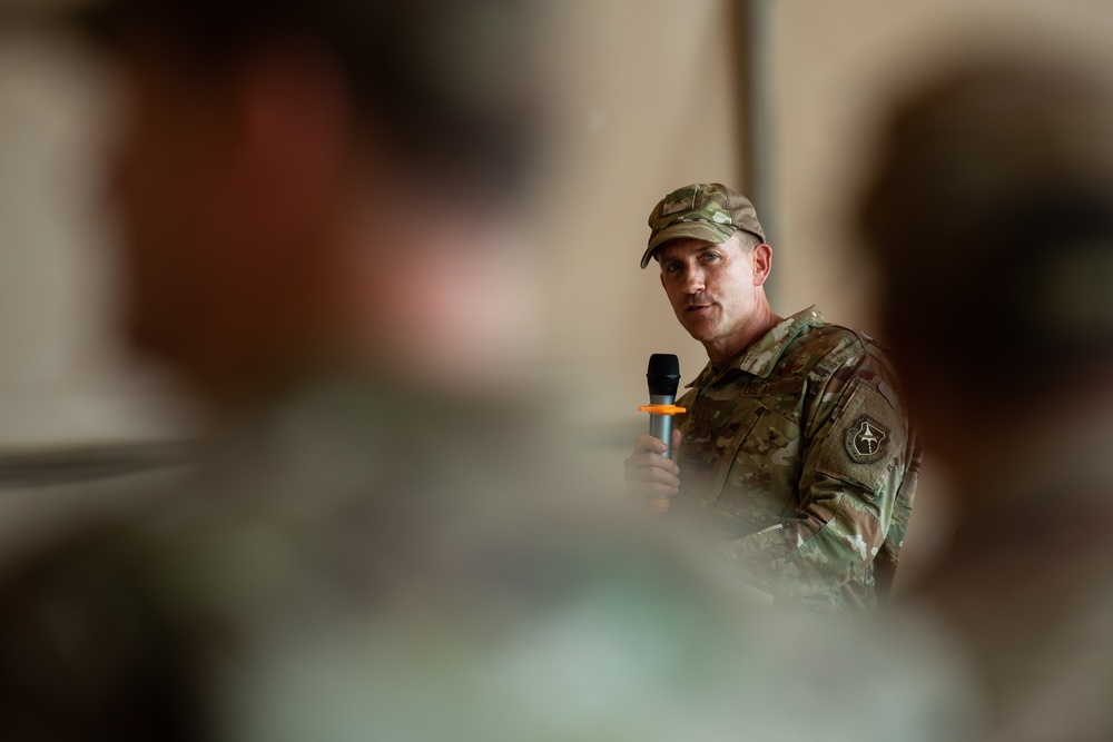 409th Air Expeditionary Group Change of Command 2019