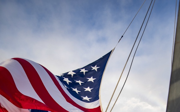 USS Michael Murphy and CNS Araucano Replenishment-at-Sea Exercise