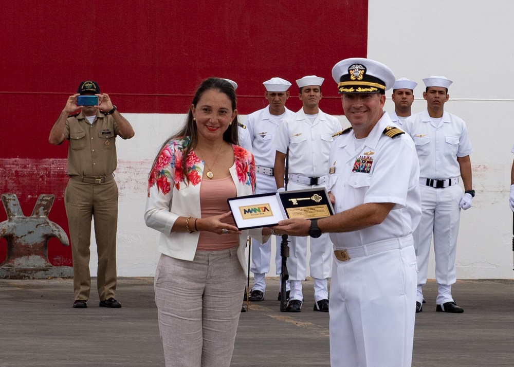 Comfort Deployment 2019 Opening Ceremony in Manta, Ecuador
