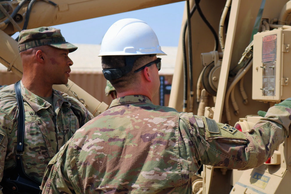 Task Force Cavalier Wheeled Vehicle Recovery Training