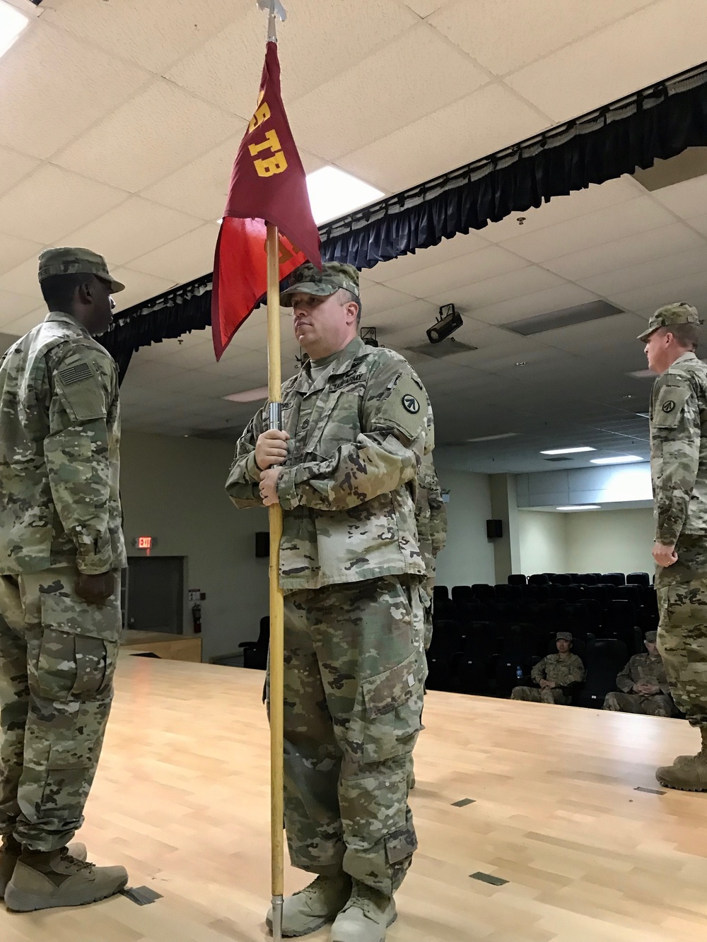 HHD 595th Transportation Brigade, Change of Command