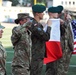 US Army Soldiers participate in Polish-American Football Championship opening ceremony