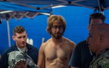 Team Navy Swim team at Warrior Games 2019