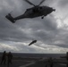 31st MEU Maritime Raid Force Marines sharpen fast roping skills aboard USS Wasp